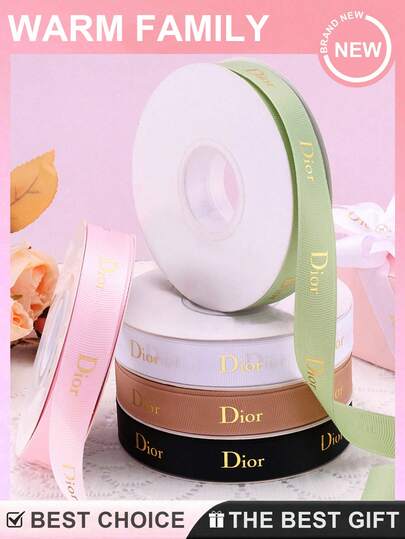 1 Roll Premium Satin Ribbon, Luxury Gift Wrapping Ribbon Suitable For Elegant Bows, Bouquet Decor And Cake Decorations, Soft And Smooth DIY Crafts And Home Decor Ribbon, Reusable Unisex Party Supplies Ribbon