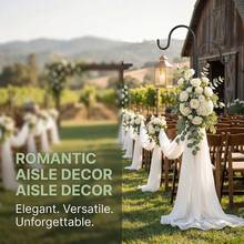 2 Pcs Adjustable Double Shepherds Hook For Outdoor 47 Inch Bird Feeder Pole With 5 Prongs Base, Heavy Duty Garden Hook For Solar Lights Lanterns Bird Cages Weddings Plant Baskets Hummingbird Feeder - 47in-2Pcs - 查看 5