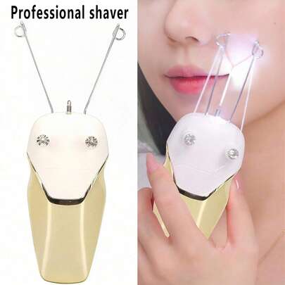 AXH. Women's Electric Facial Hair Remover, Painless Hair Removal Device