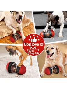 1pc Dog Slow Feeder Puzzle Toy, Interactive Food Bowl Dispenser To Keep Dogs Happy - Multicolor - View 9