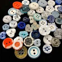 30pcs Colorful High Gloss Resin Buttons, DIY Craft Decorative Beads Accessories, Cute Buttons ASOW - 多色的 - 查看 12