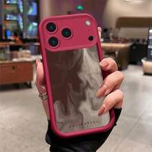Brown Smokepattern Phone Silicone Case Forfor  S22 S23 S24 S25 Plus Ultra S23Fe S24Fe Creative Design Cover - 棕色煙燻酒紅色80YJ - 查看 2