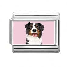 （未组装产品）1 件 DIY 创意饰品配件，卡通猫狗动物元素 DIY 手链项链戒指脚链，时尚精致可爱手工模块化手链 - M292313 - 查看 9