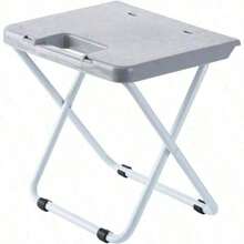 Home Kitchen Indoor Multifunctional Portable Folding Comfortable Stool Space Saving Plastic Bath Shower Chair Easy Storage - As Picture - View 4