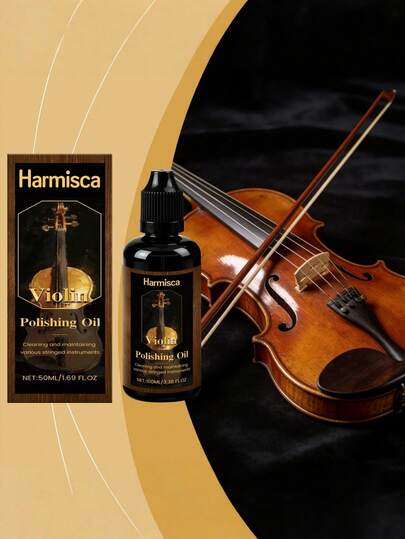 Aceite de cuidado para instrumentos de cuerda - Universal, conveniente y suave aceite protector para limpiar y mantener instrumentos de cuerda