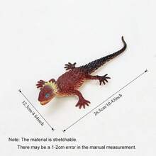 1pc Lizard Shaped Cat Toy, Extendable Realistic Lizard Pet Toy. Durable TPR Plastic Material, Suitable For Cats Over 6 Months Old For Indoor Interactive Play And Exercise. Suitable As A Gift For Valentine's Day, Parties, Etc. - Multicolor - View 14