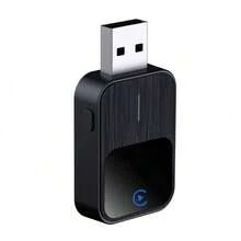 W&O Upgraded Wireless CarPlay Adapter, Compatible With IPhone CarPlay And Android Auto, Converts Wired To Wireless, Fast And Stable Connection, Compatible With IOS 10+/Android 11+, Dual Phone Connection, One-Key Switching, Quick Setup, Built-In Wi-Fi, USB/Type-C Port, Supports Music Streaming, Phone Calls, Navigation - No Battery, Smart Car Accessory, Essential For Driving - Black - View 12