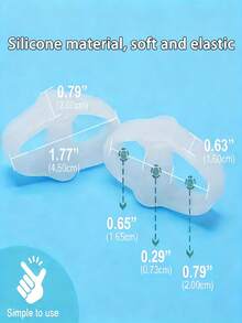 4pcs Toe Separator, Unisex Soft Gel Toe Divider, Suitable For Overlapping Toes And Thumb Protection, Foot Care Tool For Yoga And Daily Relaxation (4/2/1pc Available) - A - View 4