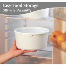 17 PCS Pots And Pan Set, Nonstick Cookware Set Detachable Handle, Induction Kitchen Cookware Sets Non Stick With Removable Handle, RV Cookware Set, White - 17PCS - View 5