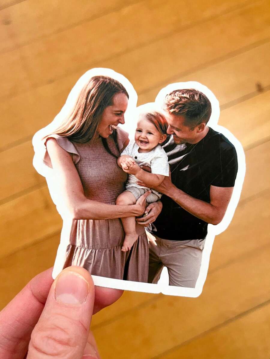 Custom Photo Stickers, Personalized Stickers, Custom Stickers, Water Bottle Stickers, Laptop Stickers, Car Stickers - A - View 1