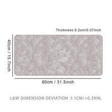 Alfombrilla de ratón extra grande con diseño de nubes, alfombrilla de escritorio para juegos, alfombrilla grande para teclado, lavable, con base de goma antideslizante, borde cosido, alfombrilla de ratón de regalo, protector de escritorio, almohadilla de estudio, disponible en varios tamaños, alfombrilla para teclado de computadora, almohadilla para portátil, accesorios de escritorio de oficina, suministros de oficina, decoración de oficina - Nubes - Ver 14