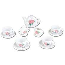 Rhode Island Novelty 13 PC Ceramic Tea SetChildren's Joyful Toys, Essential Toys - As Pic - View 4