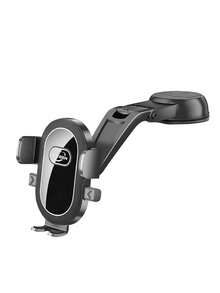 Windshield Car Phone Holder With Suction Cup - Black - View 1