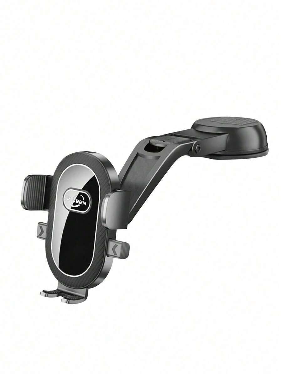 Windshield Car Phone Holder With Suction Cup - Black - View 1