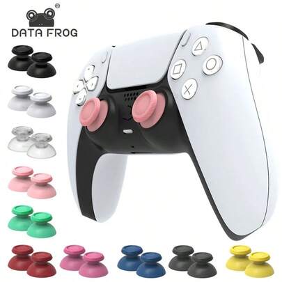 DATA FROG P5 Controller Analog Joystick Replacement - Thumbsticks Grip Cap Button Gamepad Accessories