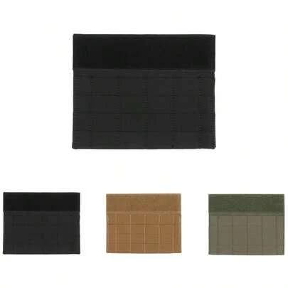 1PC MK4 Small Tactical Chest Harness Expansion External Attachment MOLLE-Compatible Panel (Large Flap)