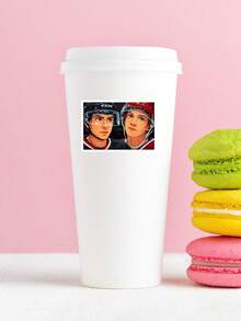 霍兰德和罗萨诺夫贴纸，激烈竞争的霍兰德和罗萨诺夫队 | LGBT冰球浪漫故事，适用于水瓶和笔记本电脑的乙烯基贴纸，防水贴纸 - 彩色 - 查看 4