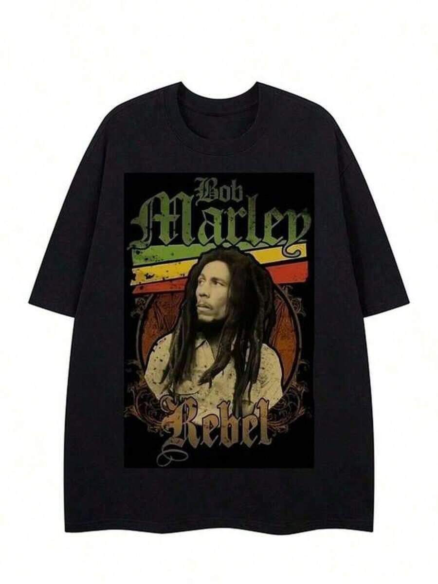 Men Sports Tees & Tanks - Black - View 1