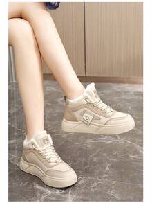 Women Skateboarding Shoes - Khaki - View 3