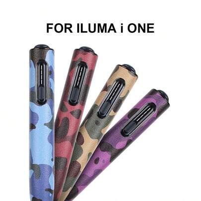 1个IQOS ILUMA I ON E / イルマi保护套，采用PU皮革和优质PC材质，有效防止刮擦和冲击损坏，符合人体工学设计，360度完美贴合，迷彩图案，是吸烟者的理想配件，男女皆宜作为礼物