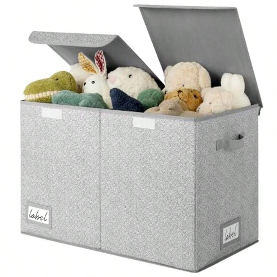 zxxGR SAYS Organizador etes Pack de 1 Baul etes Intil Caa etes Gris Toy organizador de juguetes - Gris - Ver 1