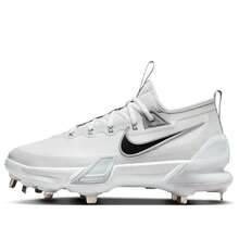 Nike Force Zoom Trout 9 Elite FB2906-100 Mens White Black Baseball Cleats NIN979 - White - View 8