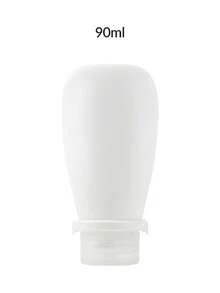 1 Set Silicone Travel Bottles, Shampoo, Cosmetics, Lotion Refillable Containers, Leak-Proof Design, 30ml, 60ml, 90ml Sizes - Dusty Pink - View 24