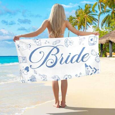 Bride Beach Towels,…