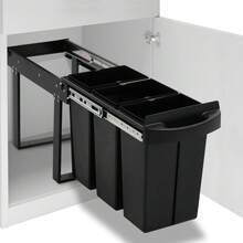Abfallsammler Soft-Close 36 L - Black - View 1