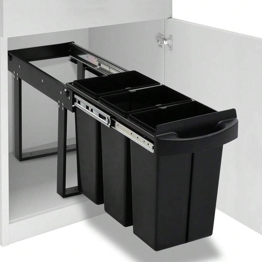 Abfallsammler Soft-Close 36 L - Black - View 1