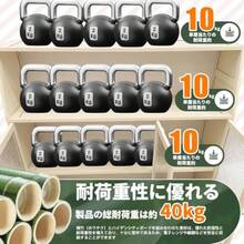 YGOTUY 竹製 食器棚 多機能 アクリル扉 キッチンキャビネット 防塵 調味料入れ リビング収納 オープン多層 収納ラック 簡単組立 省スペース おしゃれ 安定性 北欧風 トールキャビネット ティーセット収納 キッチン/リビング/パントリー対応 日本語説明書付き 乳白色 3枚扉 98×32×95cm - 写真の通り - チェックする 5