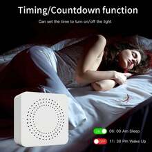 Mini Interruptor Inteligente 16a Wifi Automação Alexa Branco - Branco - Visão 3