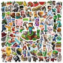 [Decorative Stickers] Minecraft-Themed Stickers, Cartoon Puppy Decorative Stickers, Multiple Patterns Available, Suitable For Decorating Various Small Gifts, Phones, And Luggage - Multicolor - View 7