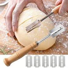 Stainless Steel Professional Baking Tool Bread Trimmer, Precise & Dough Cutter - - - View 1