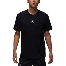 Nike Dri-FIT卡通字母圖案印花幽默運動休閒圓領短袖落肩袖T卹 - 黑色 - 查看 14