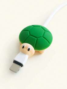 Tortoise Design Data Cable Protector - Green - View 6