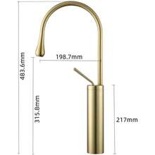 Basin Faucets - Brushed Gold - View 5