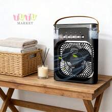 Portable Fans - Black - View 4