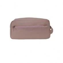 Multipurpose Makeup Bag With Pencil Holder And 3 Compartments - Rosa - View 2