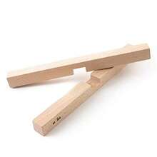 Magnetic Trivet Premium Wooden Hot Pot Trivet Foldable and Insulated Trivet Set Modern Design Built-in Magnets Hold The Pan and Pot Gift-B031 - Natural - Ver 7