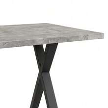 Dining Tables - Grey+Black + MDF - View 11