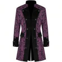 Men Cosplay Clothing - Purple - View 4