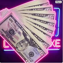 200pcs $50 Prop Fake Money, 15pcs $100 Mini Prop Fake Money, Suitable For Movie Props, Photography, Educational Games And Magic Shows - Multicolor - View 10
