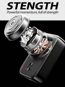 SKYWORTH 350mAh High Capacity Battery Electric Shaver, IPX7 Waterproof, Wet & Dry Use, Fully Washable, 1 Stainless Steel Blade, One-Touch Instant Start - Multicolor - View 9