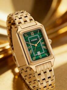 Fossil Raquel Series Green Dial Quartz Women's Watch, Women's Gift - Green - View 4