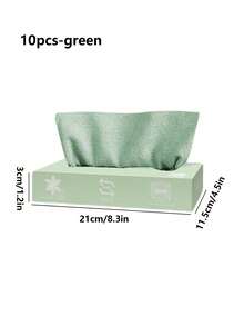 10pcs/20pcs Highly Absorbent Kitchen Cleaning Sponges, Thickened Durable Dishwashing Cloths, Disposable Slouchy Wipe Rags - Rectangular - View 17