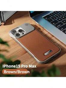 Aromatherapy Magnetic Case For Ihone 17 Pro Max/16 Pro Max/15 Pro Max | Frameless, Drop-Proof, Slim Bare-Metal FeelPremium Leather Aromatherapy Case For Ihone 17 Pro Max/16 Pro Max/15 Pro Max | Magnetic Charging, Heat DissipationAromatherapy Frameless Magnetic Case Compatible With IPhone 17 Pro Max | Drop-Proof, Slim Business Style - Navy Blue - View 4