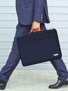 TECOOL 13-16 英寸笔记本电脑保护套，兼容 MacBook Air 13/15 M1/M2（2012-2025 年款）、MacBook Pro 13/14/15/16（2010-2022 年款）、14-15.6 英寸 HP Chromebook 和 Surface 笔记本电脑，防震、防水，带提手，蓝色 - 藍色 - 查看 6