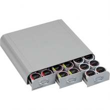 ¡RecomendadoMind Reader - Cajón para guardar cápsulas de café Anchor para 36 tazas , color negro¡Top de Temporada - Negro - Ver 8