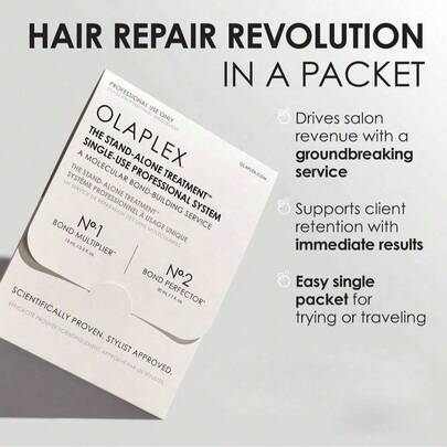  Olaplex 独立护理套装，1号+2号，单次使用专业系统 15毫升+30毫升